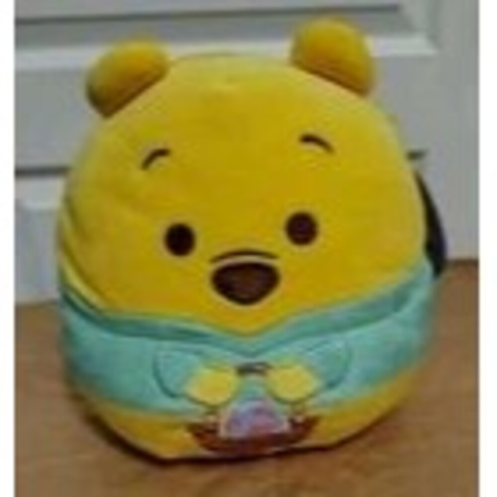 Squishmallows Winnie the Pooh 10” Disney Bear Easter Basket Egg Plush NWT NEW